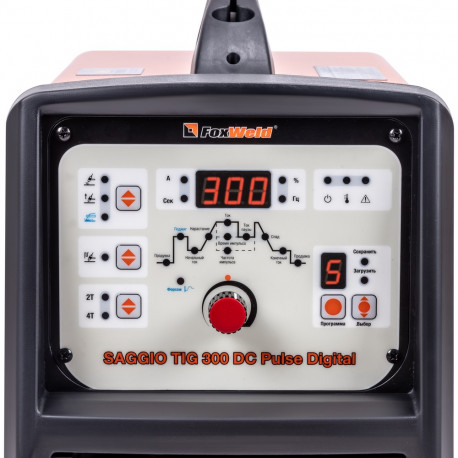 Аппарат аргонодуговой сварки SAGGIO TIG 300 DC Pulse Digital-4