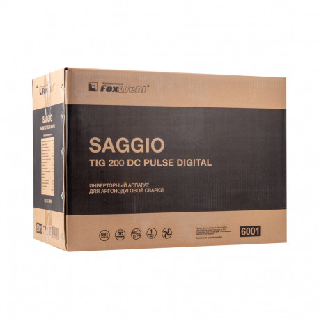 Аппарат аргонодуговой сварки SAGGIO TIG 200 DC Pulse Digital (пр-во FoxWeld/КНР)-7