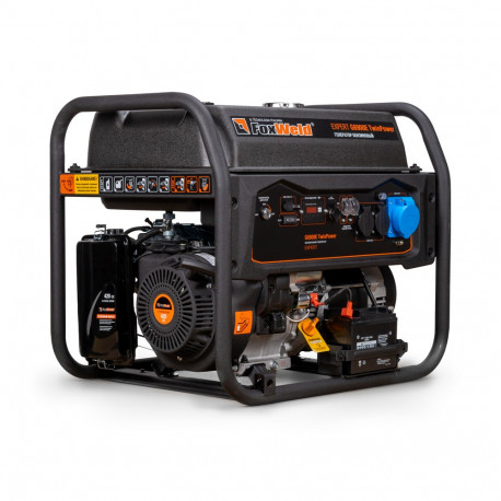 Генератор бензиновый Foxweld Expert G6900E TwinPower 6 кВт/9,4 кВА