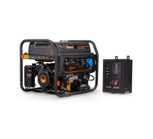 Генератор бензиновый Foxweld Expert G3900E TwinPower 3,5 кВт/7 кВА в компл. с блоком автоматики