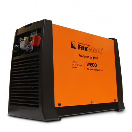 Аппарат аргонодуговой сварки WECO TIG 303 AC/DC PULSE LCD-5