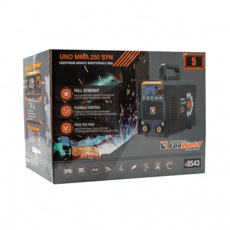 Сварочный аппарат UNO MMA 250 SYN-8