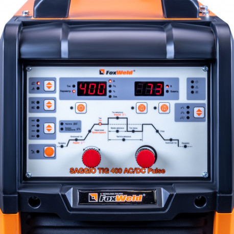 Аппарат аргонодуговой сварки SAGGIO TIG 400 AC/DC Pulse-3