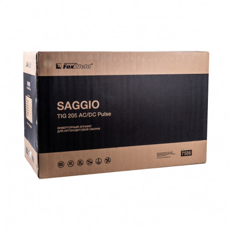 Аппарат аргонодуговой сварки SAGGIO TIG 205 AC/DC Pulse-10