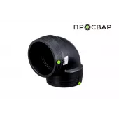 Отвод электросварной ПРОСВАР 200 мм 90гр ПЭ 100 SDR 11