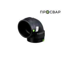 Отвод электросварной ПРОСВАР 160 мм 90гр ПЭ 100 SDR 11