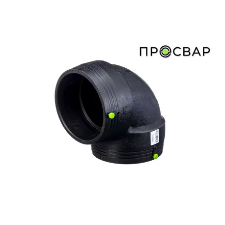 Отвод электросварной ПРОСВАР 225 мм 90гр ПЭ 100 SDR 11