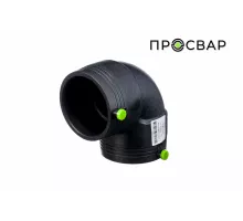 Отвод электросварной ПРОСВАР 110 мм 90гр ПЭ 100 SDR 11