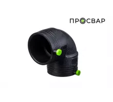 Отвод электросварной ПРОСВАР 90 мм 90гр ПЭ 100 SDR 11