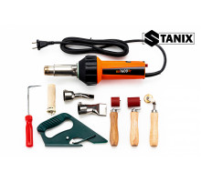 Сварочный фен STANIX EVO 1600ST комплект для сварки кровли