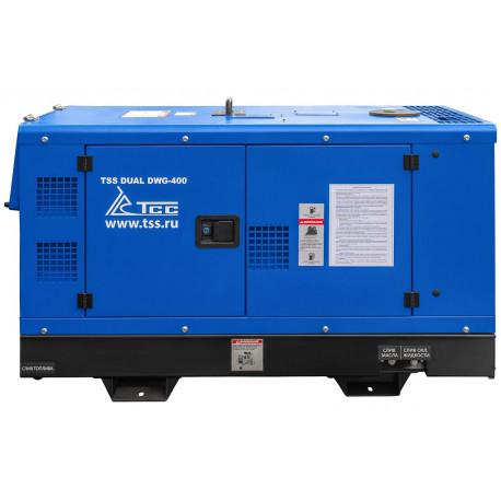 Двухпостовой дизельный сварочный генератор TSS DUAL DWG-400-6