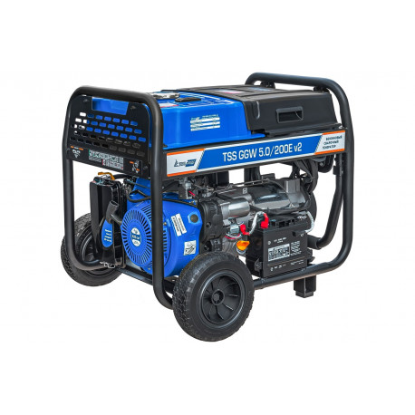 Бензиновый сварочный генератор TSS PROF GGW 5.0/200E v2-6