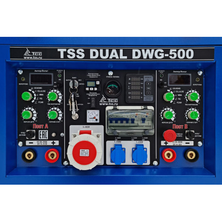 Cварочный двухпостовой агрегат TSS DUAL DWG-500-6
