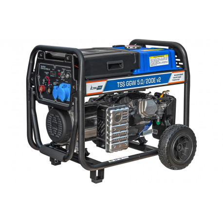 Бензиновый сварочный генератор TSS PROF GGW 5.0/200E v2-9