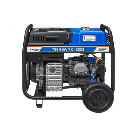 Бензиновый сварочный генератор TSS PROF GGW 7.0/200E-8