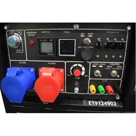 Инверторный бензиновый сварочный генератор TSS GGW 6.0/250ED-R3-4