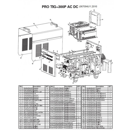 Аппарат TIG сварки алюминия TSS PRO TIG/MMA-300P AC/DC-5