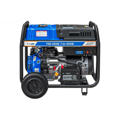 Бензиновый сварочный генератор TSS PROF GGW 7.0/200E-5