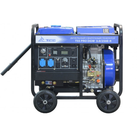 Дизельный сварочный генератор TSS PRO DGW 3.0/250E-R-2