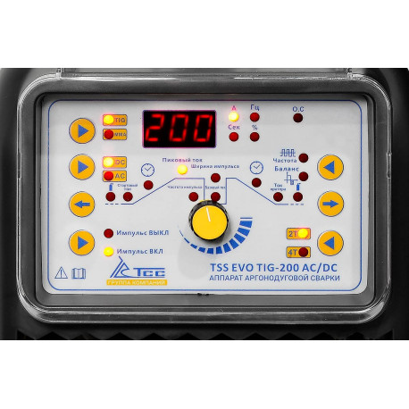Аппарат аргонодуговой сварки TSS EVO TIG-200 AC/DC-4