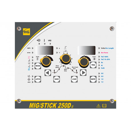 MIG/STICK 250D III (без горелки) Сварочный полуавтомат-4