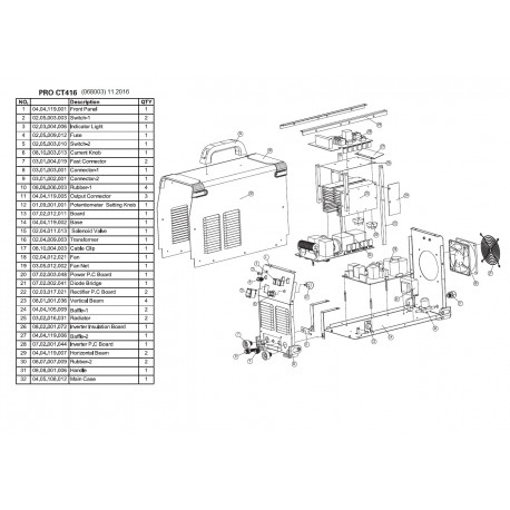 Многофункциональный сварочный аппарат, TSS PRO CT-416-5