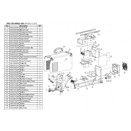Сварочный инвертор TSS PRO TIG/MMA-200-1