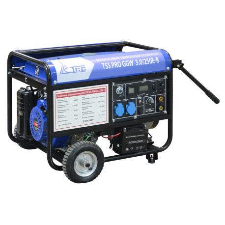 Бензиновый сварочный генератор TSS PRO GGW 3.0/250E-R-1