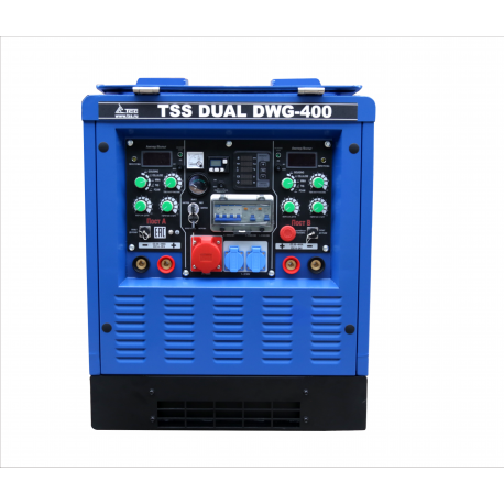 Двухпостовой дизельный сварочный генератор TSS DUAL DWG-400-2