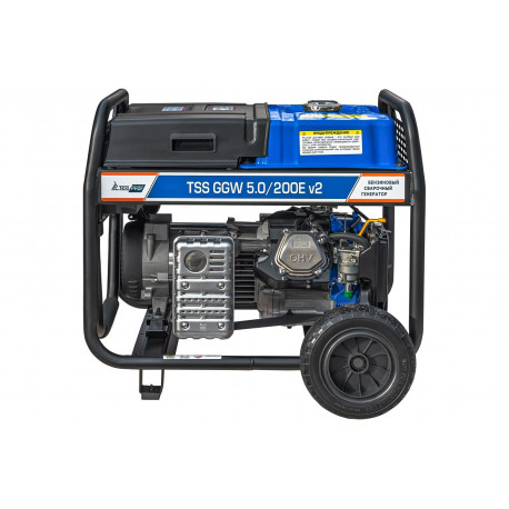 Бензиновый сварочный генератор TSS PROF GGW 5.0/200E v2-8