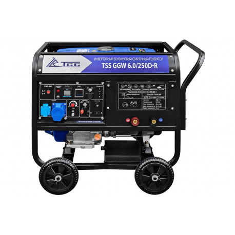 Инверторный бензиновый сварочный генератор TSS GGW 6.0/250D-R-3